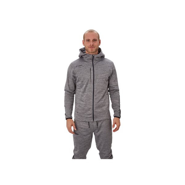 Bauer Huppari Vapor Fleece Zip YTH Grey