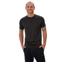 Bauer T-Paita Vapor Team Tech Tee Nav-SR Black