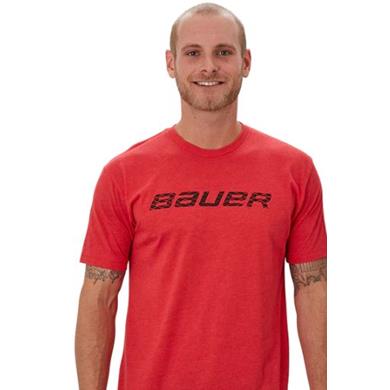 Bauer Graphic SS Crew SR RED