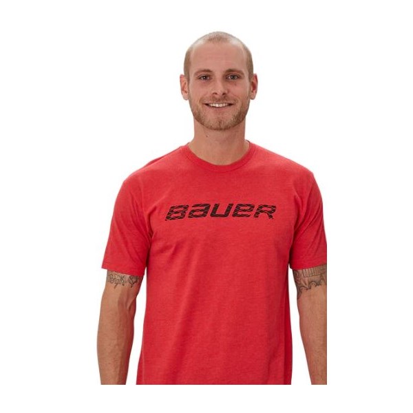 Bauer GraphikSS Crew Sr Rot