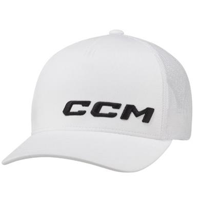 CCM Cap Monochrome Meshback Trucker Sr Weiß