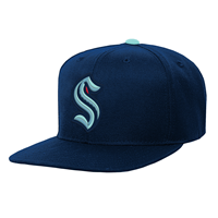 Outerstuff Lippis Jr Snapback - Seattle Krakens