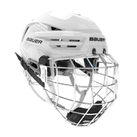 Bauer Eishockey Helm Re-Akt 85 Combo Weiß