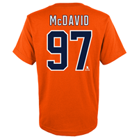 Outerstuff T-skjorte Name & Number JR Connor Mcdavid