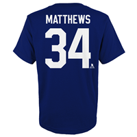 Outerstuff T-skjorte Name & Number JR Auston Matthews