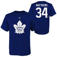 Outerstuff T-skjorte Name & Number JR Auston Matthews