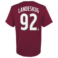 Outerstuff T-skjorte Name & Number JR Gabriel Landeskog