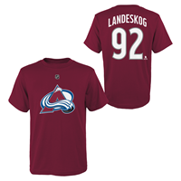 Outerstuff T-skjorte Name & Number JR Gabriel Landeskog