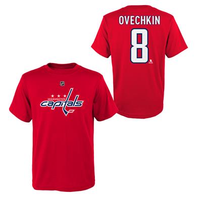 Outerstuff T-Shirt Name & Number JR Alex Ovechkin