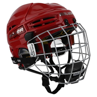 Bauer Hockeyhjelm Re-Akt 100 Combo Yth Rød