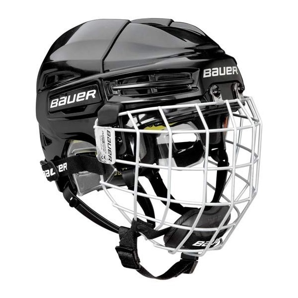 Bauer Eishockey Helm Re-Akt 100 Combo Schwarz Kinder