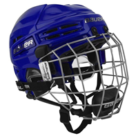 Bauer Hockeyhjelm Re-Akt 100 Combo Yth Royalblå