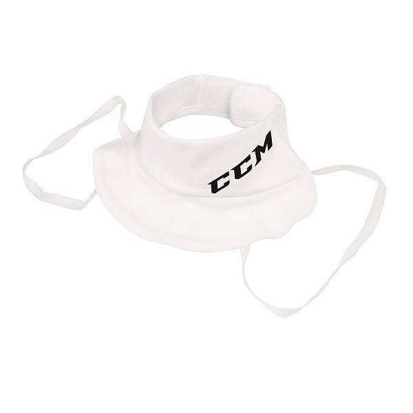 CCM Neck Guard Pro Sr White