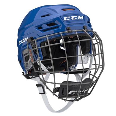 CCM Hockey Helmet Tacks 710 Combo Royal
