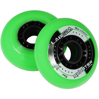 Labeda Shooters Allround Inline Wheel Green 8-pack