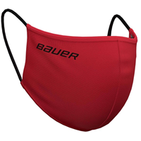 Bauer Face masks Reversible Face Mask Red