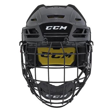 CCM Eishockey Helm Tacks 210 Combo Schwarz
