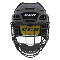 CCM Eishockey Helm Tacks 210 Combo Schwarz