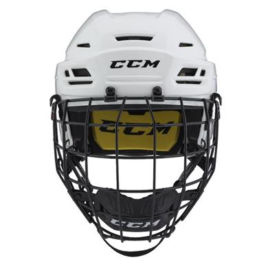 CCM Eishockey Helm Tacks 210 Combo Weiß