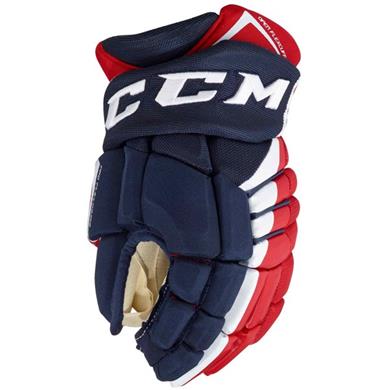 CCM Gloves Jetspeed FT4 Pro SR Navy/Red/White