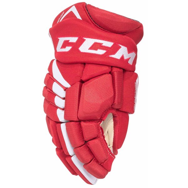 CCM Hanskat Jetspeed FT4 JR Red/White