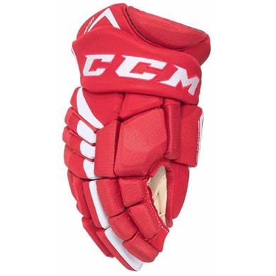 CCM Gloves Jetspeed FT4 JR Red/White