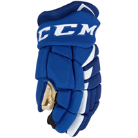 CCM Eishockey Handschuhe Jetspeed FT485 Sr Marineblau/Rot/Weiß