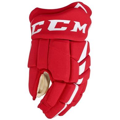 CCM Gloves Jetspeed FT475 Jr Red/White