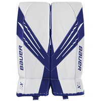 Bauer Goalie Leg Pads Vapor 3X Sr White/Blue