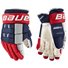 Bauer Handske Pro Series SR Navy/Red/White