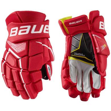 Bauer Handske Supreme 3S SR Red
