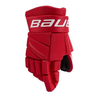 Bauer Eishockey Handschuhe X Sr Schwarz/Rot