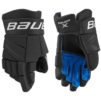 Bauer Eishockey Handschuhe X Int Schwarz/Weiß