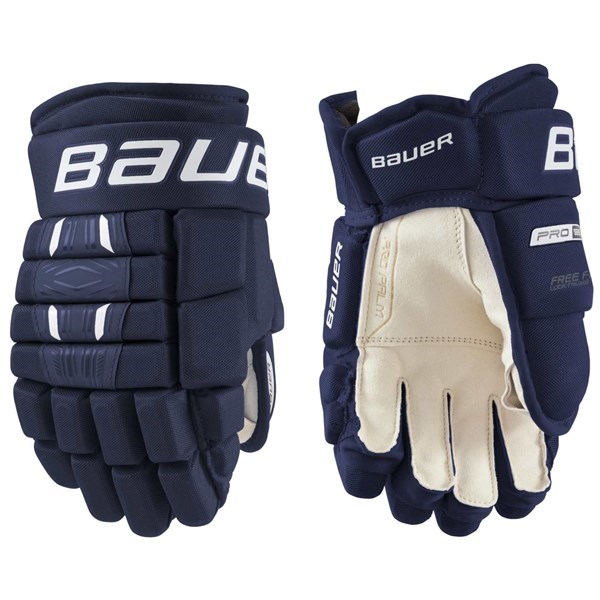 Bauer Hanskat Pro Series Jr Navy