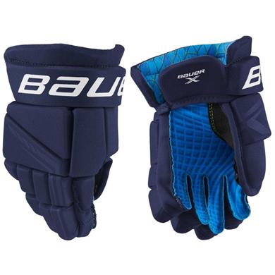 Bauer Gloves X Yth Navy