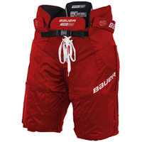 Bauer Eishockey Hose Pro Series Velcro Sr Rot