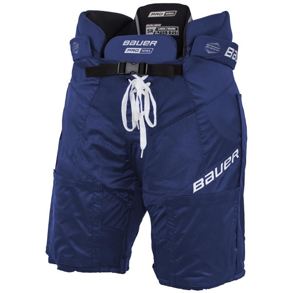 Bauer Eishockey Hose Pro Series Velcro Sr Blau