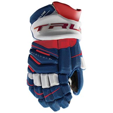 True Eishockey Handschuhe Catalyst 9X Jr Rot/Weiß/Blau