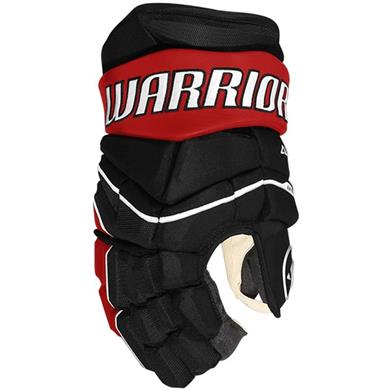 Warrior Eishockey Handschuhe LX 20 Jr Schwarz/Rot/Weiß