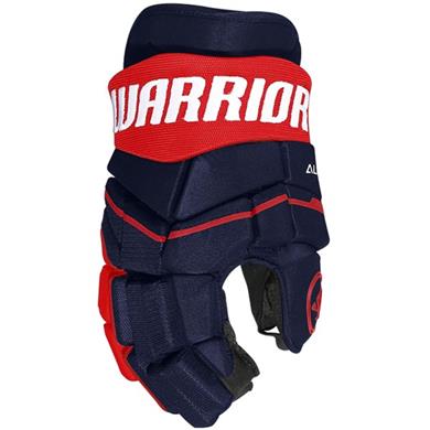 Warrior Eishockey Handschuhe LX 30 Sr Marine/Rot