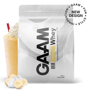 Gaam 100% Whey Premium Banana Crã¨Me