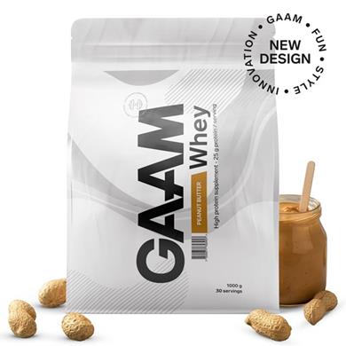 Gaam 100% Whey Premium Peanut Butter