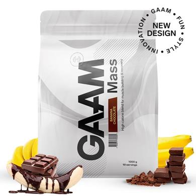 Gaam Gainer 100% Mass Premium Banana Chocolate