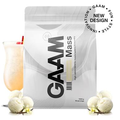 Gaam Gainer 100% Mass Premium Vanilla Ice Cream