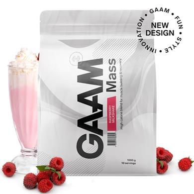 Gaam Gainer 100% Mass Premium Raspberry Milkshake