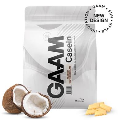 Gaam 100% Casein Premium Coconut White Chocolate