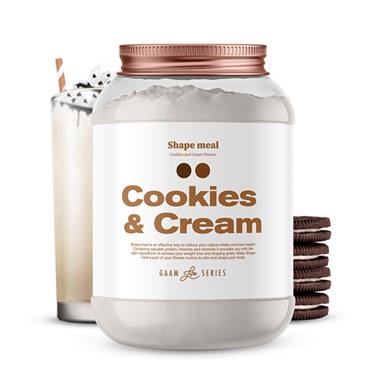 Gaam Life Series Shape Meal Cookies & Cream