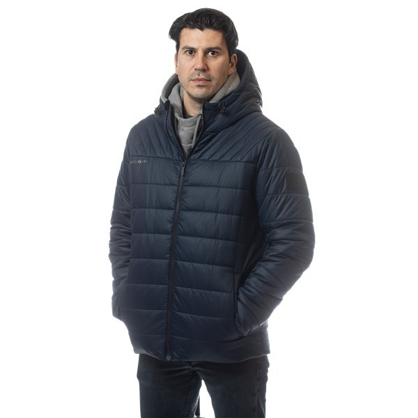 Bauer Jacke Supreme Hooded Puffer Jr Marine