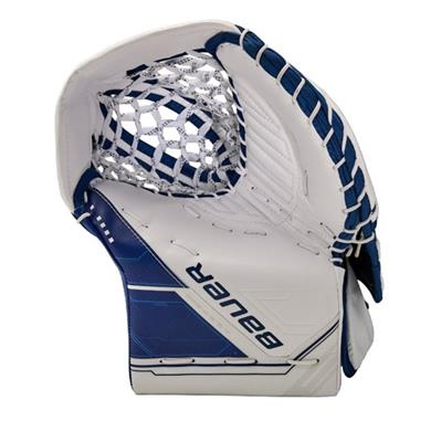 Bauer Fanghand Supreme M5 Pro Sr Weiß/Blau