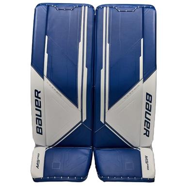 Bauer Goalie Leg Pads Supreme M5 Pro SR White/Blue